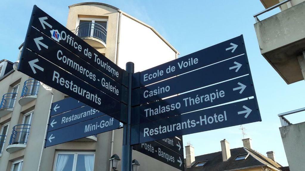 50 M2 De Charme Au Coeur Des Plaisirs De La Cote Apartment Luc-sur-Mer Exterior foto